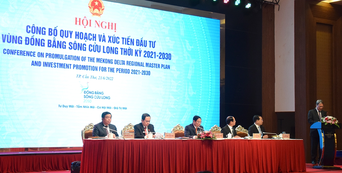 thủ tướng chủ trì hội nghị công bố quy hoạch và xúc tiến đầu tư vùng Đbscl hình ảnh 1 thu tuong chu tri hoi nghi cong bo quy hoach va xuc tien dau tu vung Dbscl hinh anh 1