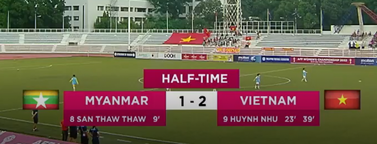 truc tiep Dt nu viet nam 2-2 Dt nu myanmar Doi ban go hoa hinh anh 2