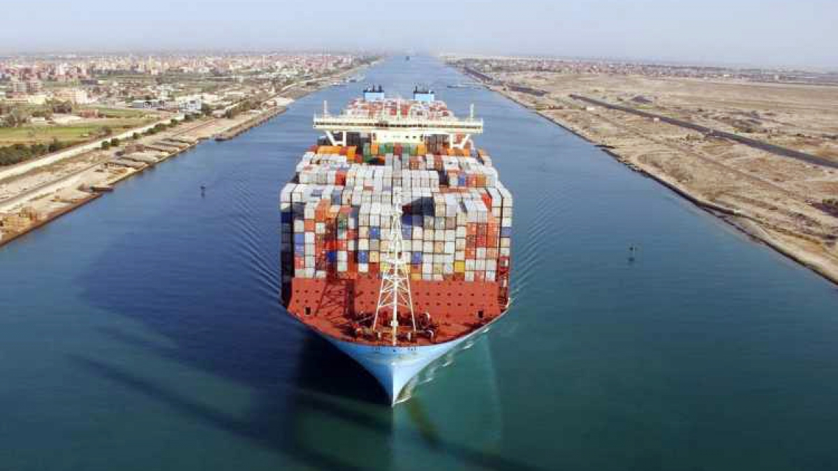 kênh đào suez đạt mức doanh thu cao nhất trong lịch sử hình ảnh 1 kenh dao suez dat muc doanh thu cao nhat trong lich su hinh anh 1
