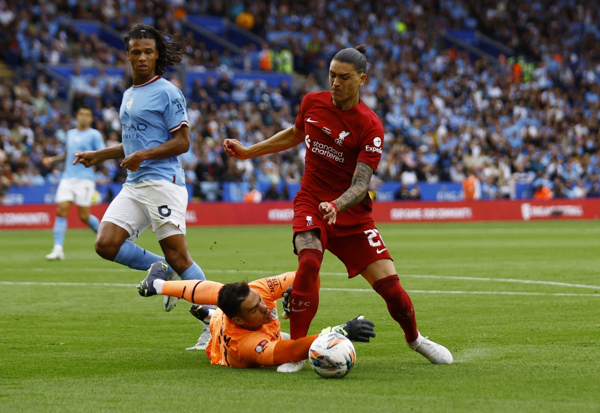 darwin nunez che mo haaland, liverpool ha dep man city gianh sieu cup anh hinh anh 12