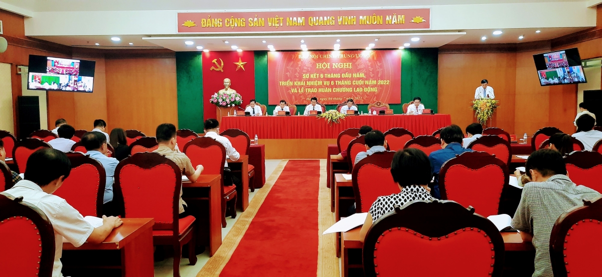 ban nội chính trung ương sơ kết công tác 6 tháng đầu năm 2022 hình ảnh 1 ban noi chinh trung uong so ket cong tac 6 thang dau nam 2022 hinh anh 1