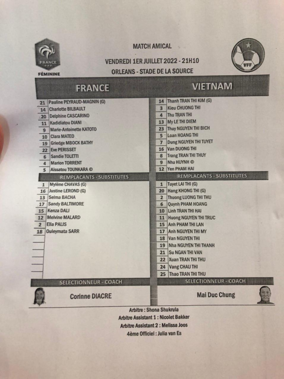 Dt nu viet nam thua 0-7 truoc Dt nu phap trong tran cau lich su hinh anh 3