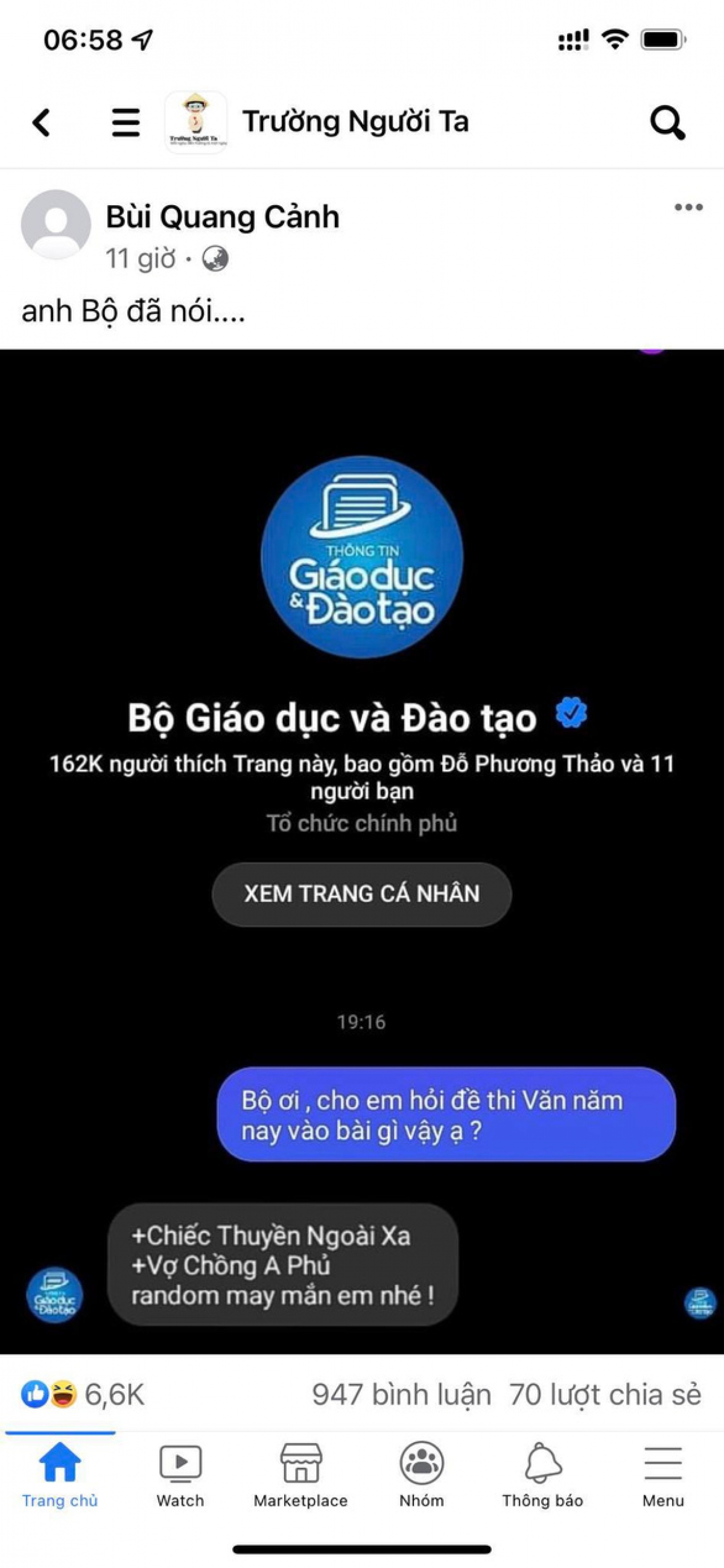 bo gd-Dt khong co chuyen lo de thi mon ngu van hinh anh 2