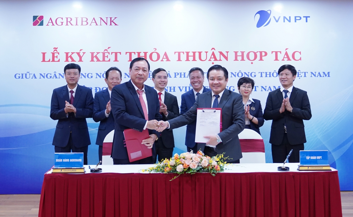 tập đoàn vnpt và agribank ký kết thỏa thuận hợp tác toàn diện hình ảnh 1 tap doan vnpt va agribank ky ket thoa thuan hop tac toan dien hinh anh 1