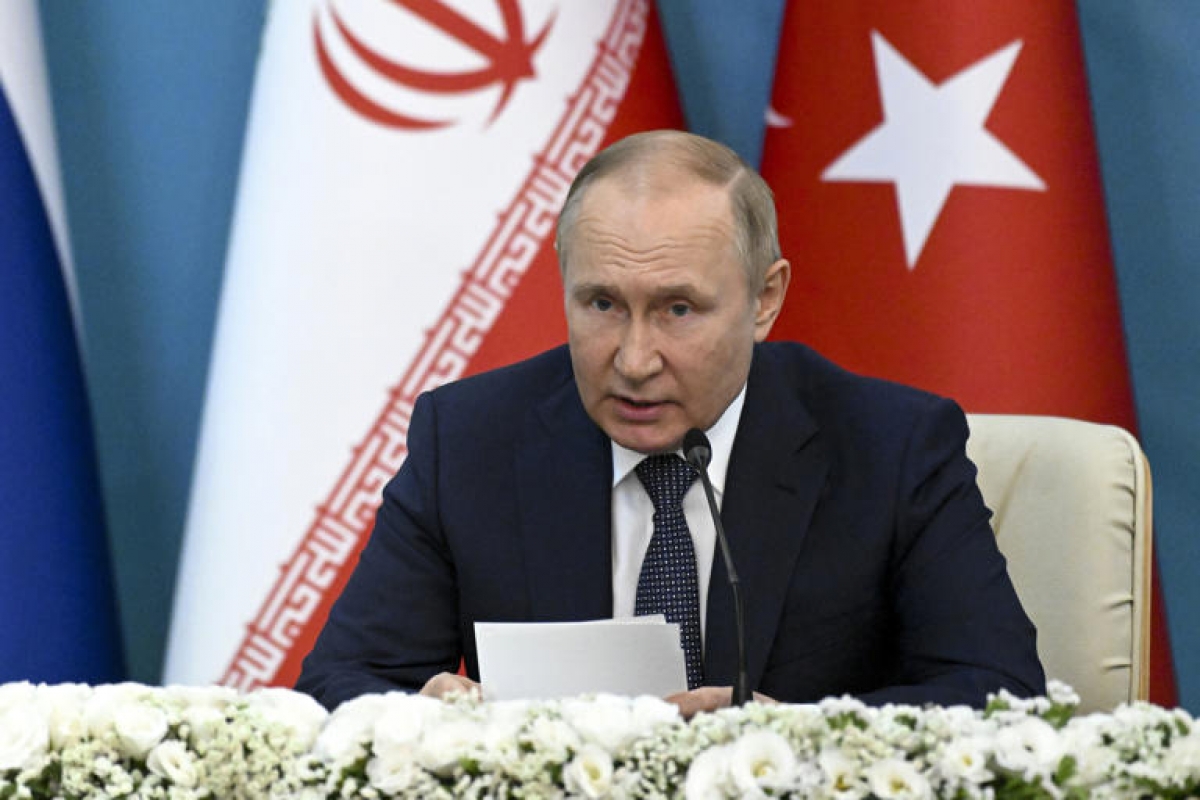 tổng thống putin dòng chảy khí đốt sang châu Âu giảm là do lỗi của phương tây hình ảnh 1 tong thong putin dong chay khi dot sang chau Au giam la do loi cua phuong tay hinh anh 1
