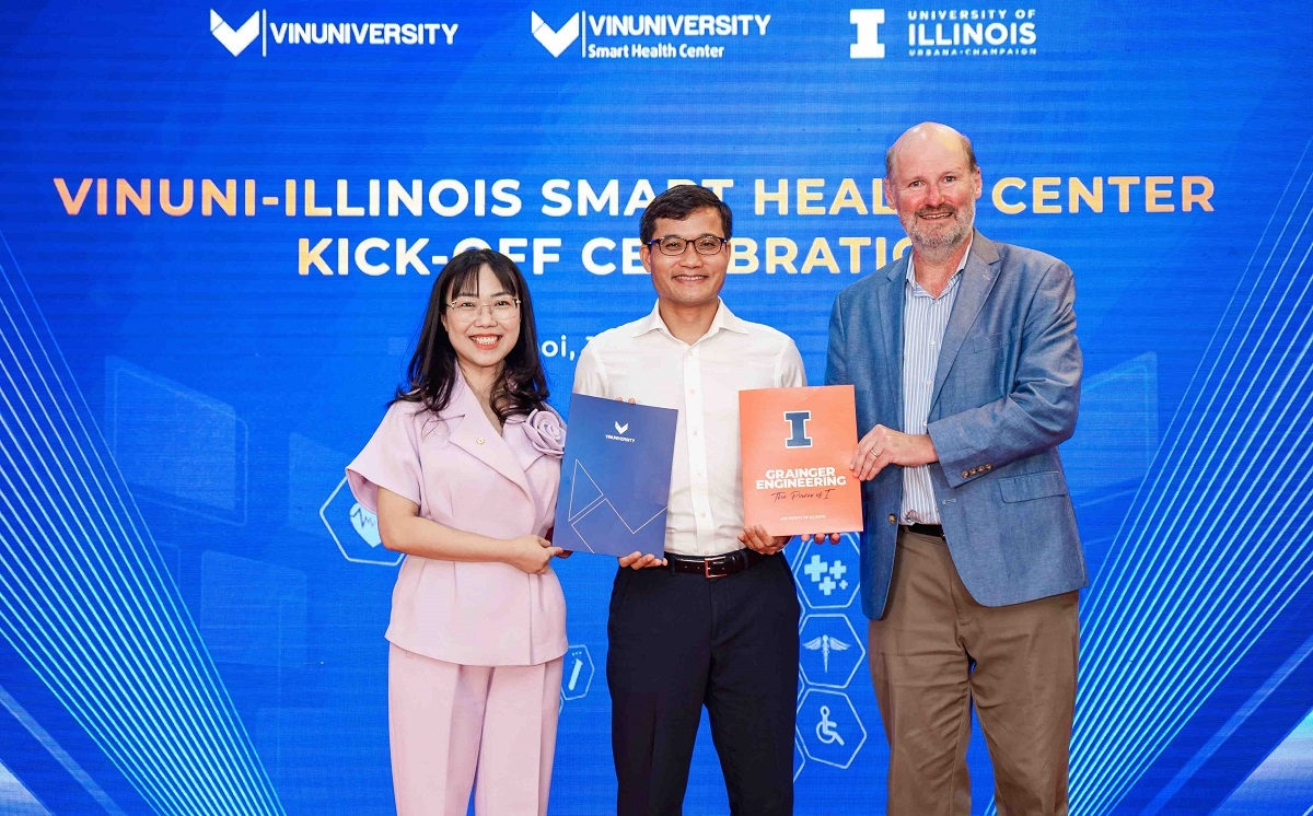 ra mắt trung tâm nghiên cứu sức khỏe thông minh tại Đại học vinuni hình ảnh 1 ra mat trung tam nghien cuu suc khoe thong minh tai Dai hoc vinuni hinh anh 1