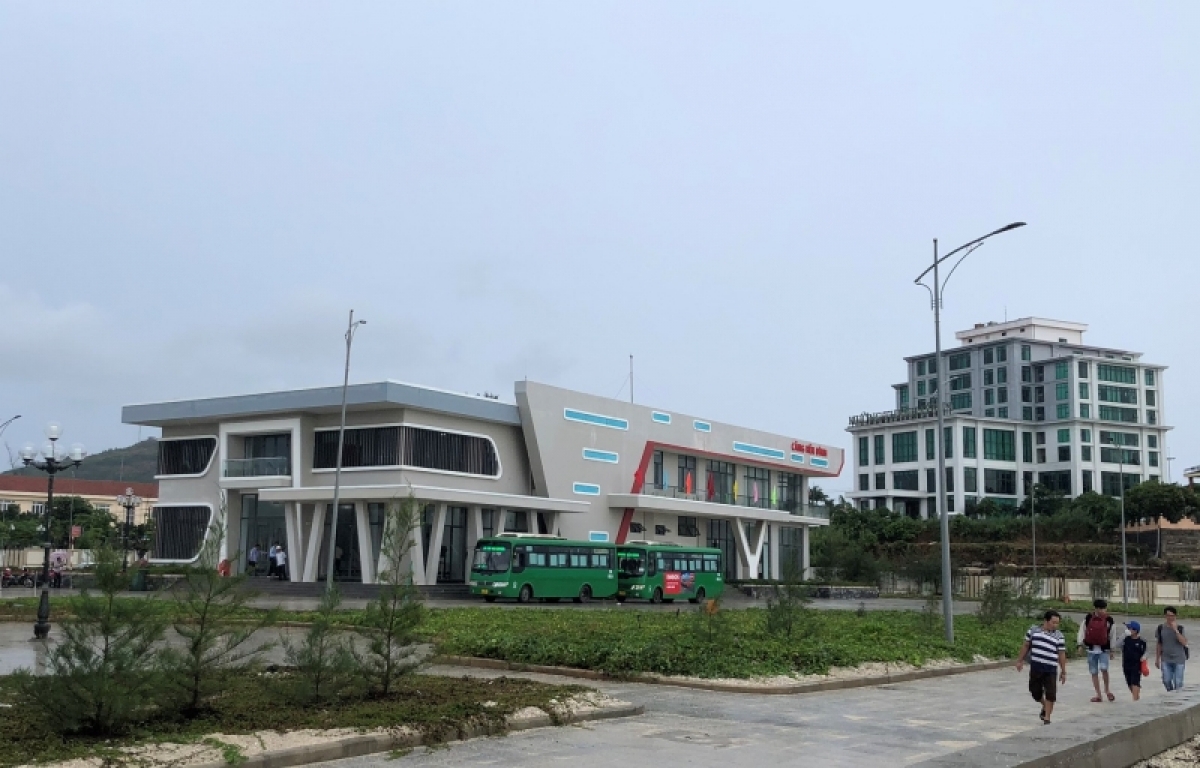 vận hành thử nghiệm cảng bến Đình ở lý sơn hình ảnh 2 van hanh thu nghiem cang ben Dinh o ly son hinh anh 2