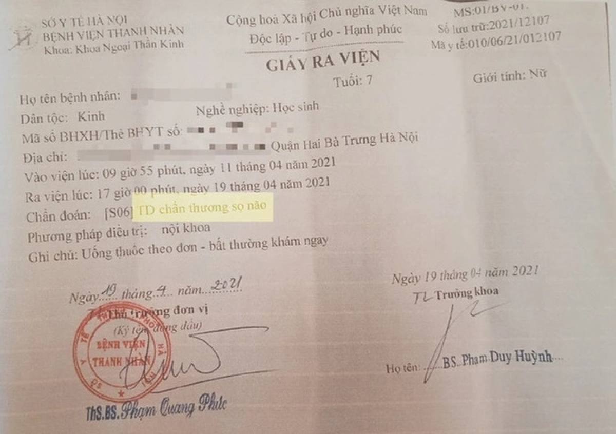 vu 2 chau be nghi bi bao hanh den nhap vien cong an thu ly don khieu nai hinh anh 2