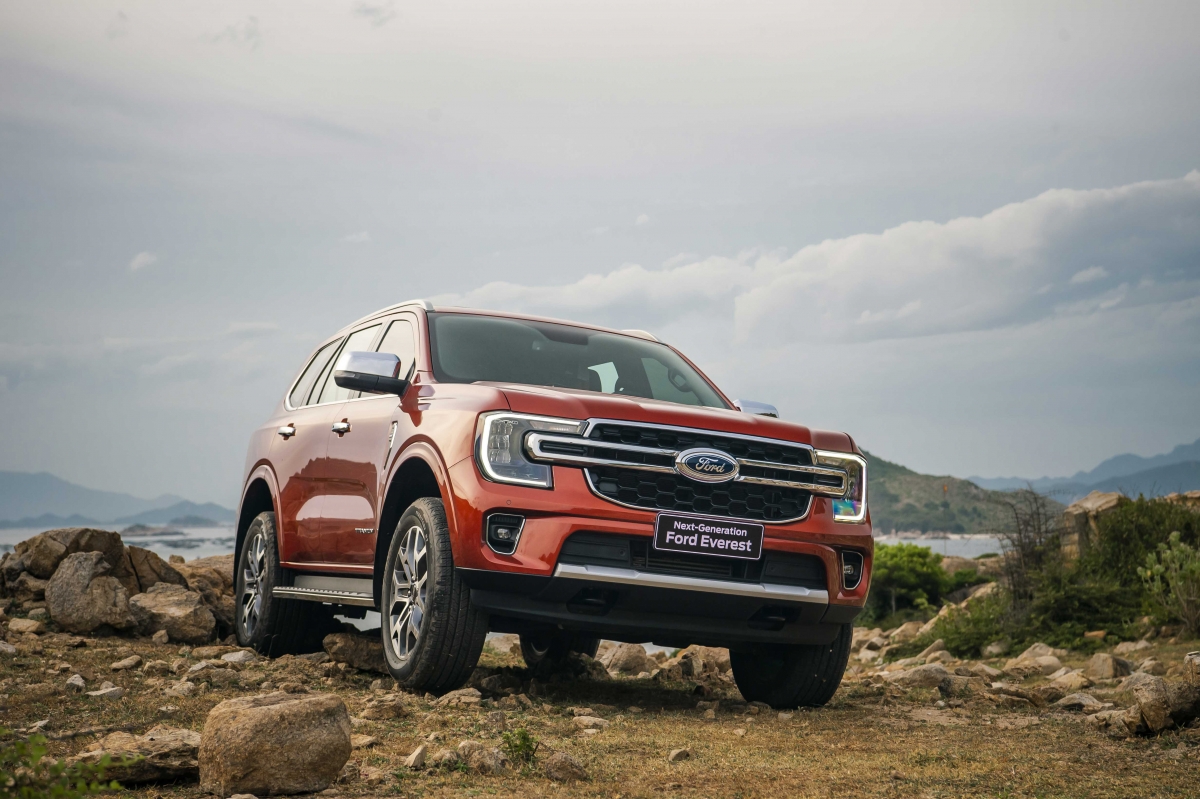 Ford Everest nổi bật với khả năng of-road