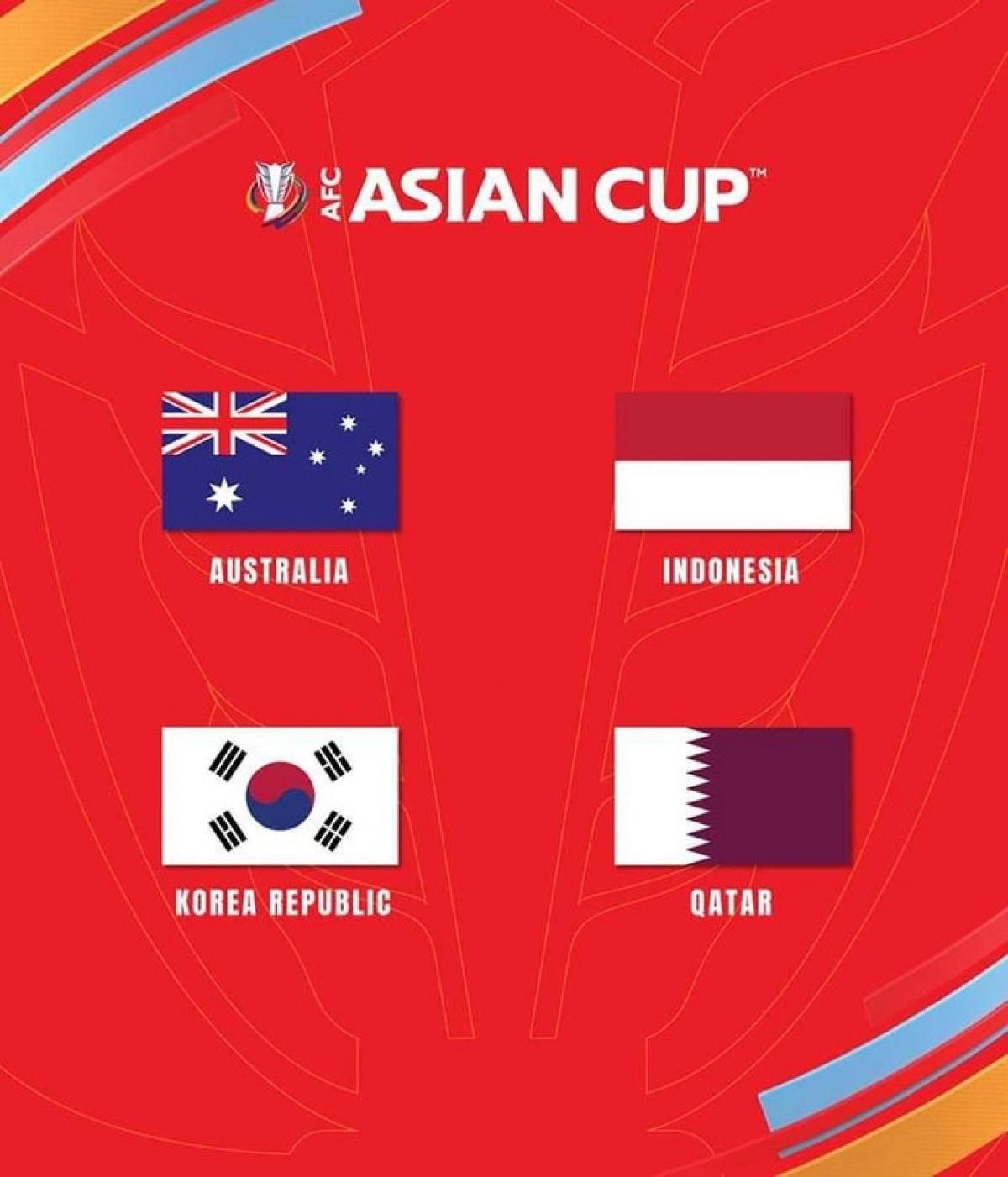 afc chinh thuc cong bo 4 nuoc chay dua dang cai asian cup 2023 hinh anh 1