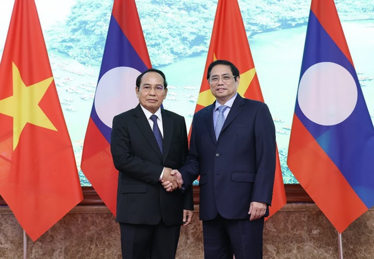 thủ tướng phạm minh chính tiếp phó chủ tịch nước lào hình ảnh 1 thu tuong pham minh chinh tiep pho chu tich nuoc lao hinh anh 1