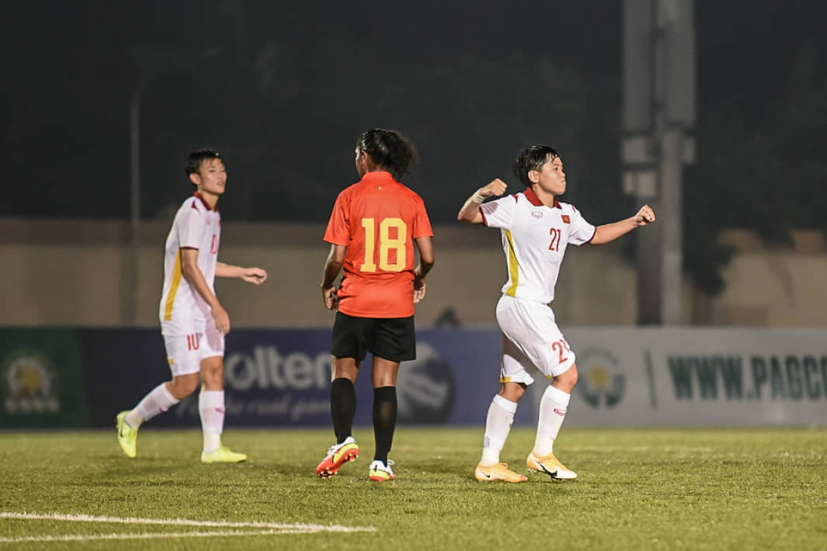 sao tre Dt nu viet nam quyet tam cung dong doi vao chung ket aff cup nu 2022 hinh anh 1