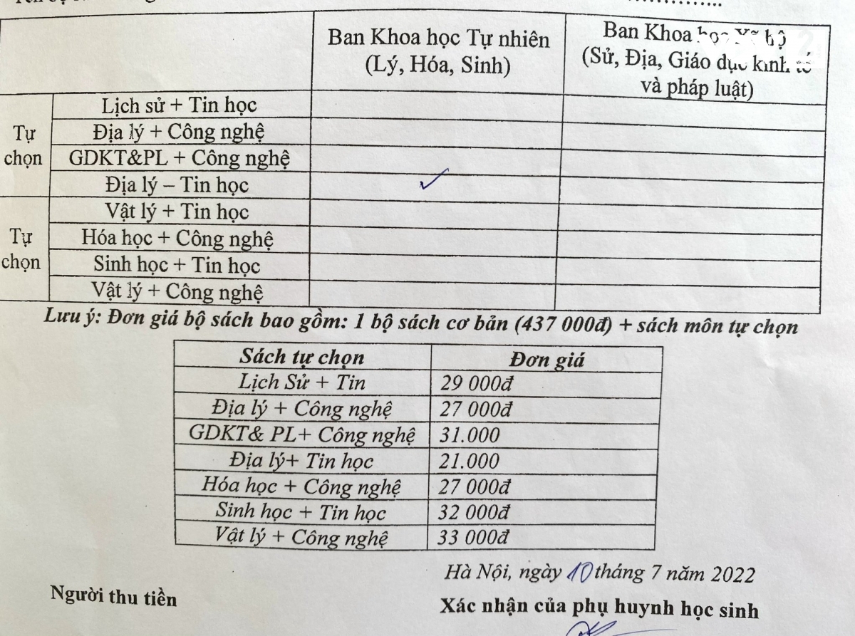 phu huynh ha noi hoang mang voi to hop mon lua chon lop 10 thpt hinh anh 2