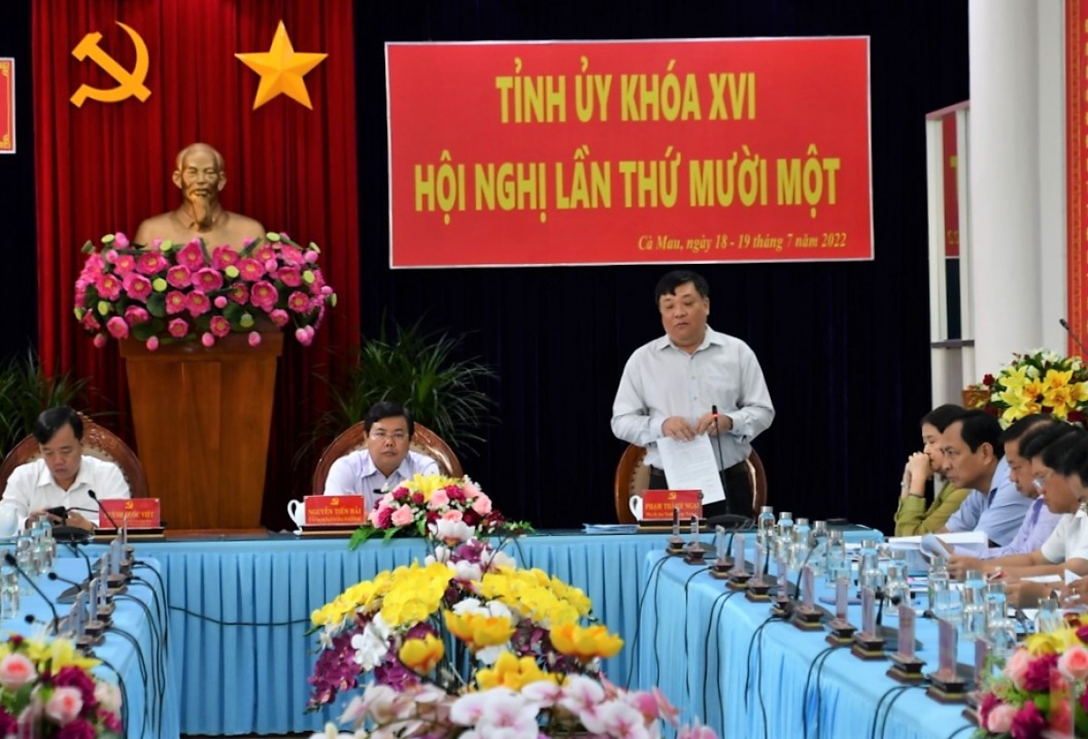 Ong nguyen tien hai lam truong bcD phong chong tham nhung, tieu cuc ca mau hinh anh 1