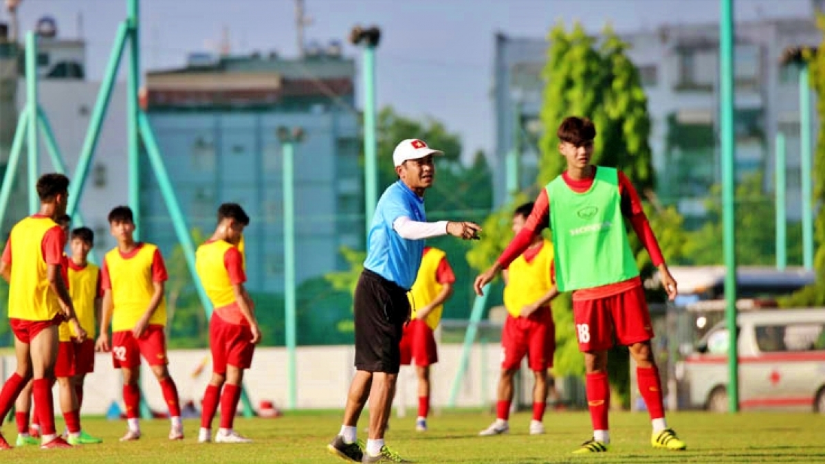 u20 việt nam - u20 palestine lãnh đạo vff tin tưởng thầy trò hlv Đinh thế nam hình ảnh 1 u20 viet nam - u20 palestine lanh dao vff tin tuong thay tro hlv Dinh the nam hinh anh 1