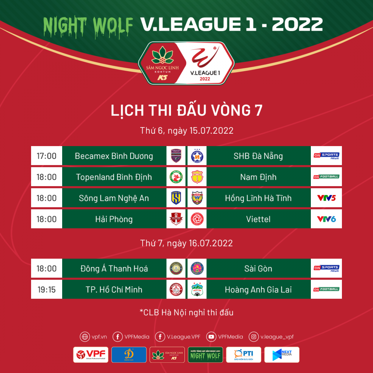 lịch thi đấu v-league hôm nay 15 7 slna đá derby với hà tĩnh hình ảnh 1 lich thi dau v-league hom nay 15 7 slna da derby voi ha tinh hinh anh 1