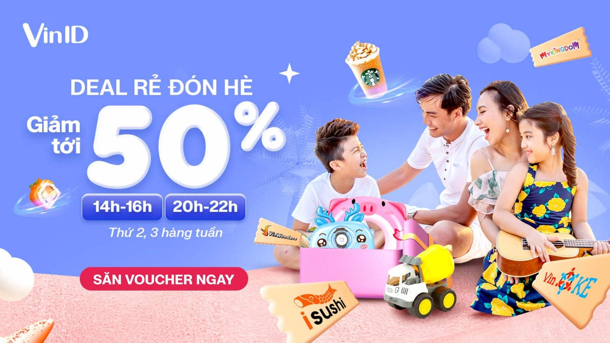 vinid mạnh tay tặng hơn 40.000 mã siêu giảm giá, tổng giá trị gần 55 tỉ đồng hình ảnh 1 vinid manh tay tang hon 40.000 ma sieu giam gia, tong gia tri gan 55 ti dong hinh anh 1