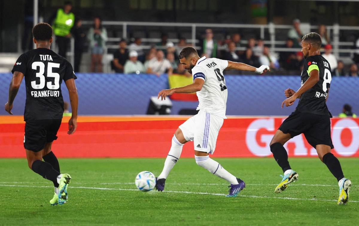 thang de frankfurt, real madrid dang quang sieu cup chau Au 2022 hinh anh 2