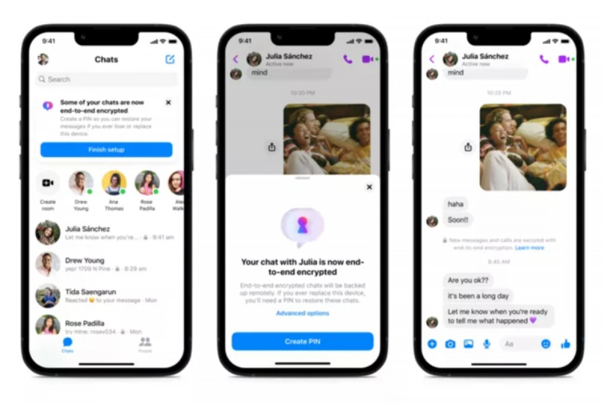 meta bat dau thu nghiem tinh nang ma hoa dau cuoi cho messenger hinh anh 2