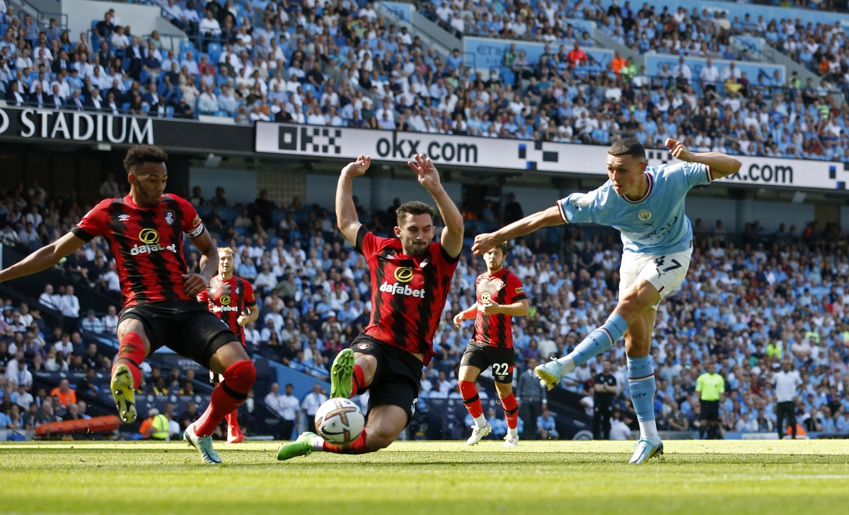 de bruyne ghi sieu pham, man city thang huy diet bournemouth hinh anh 7