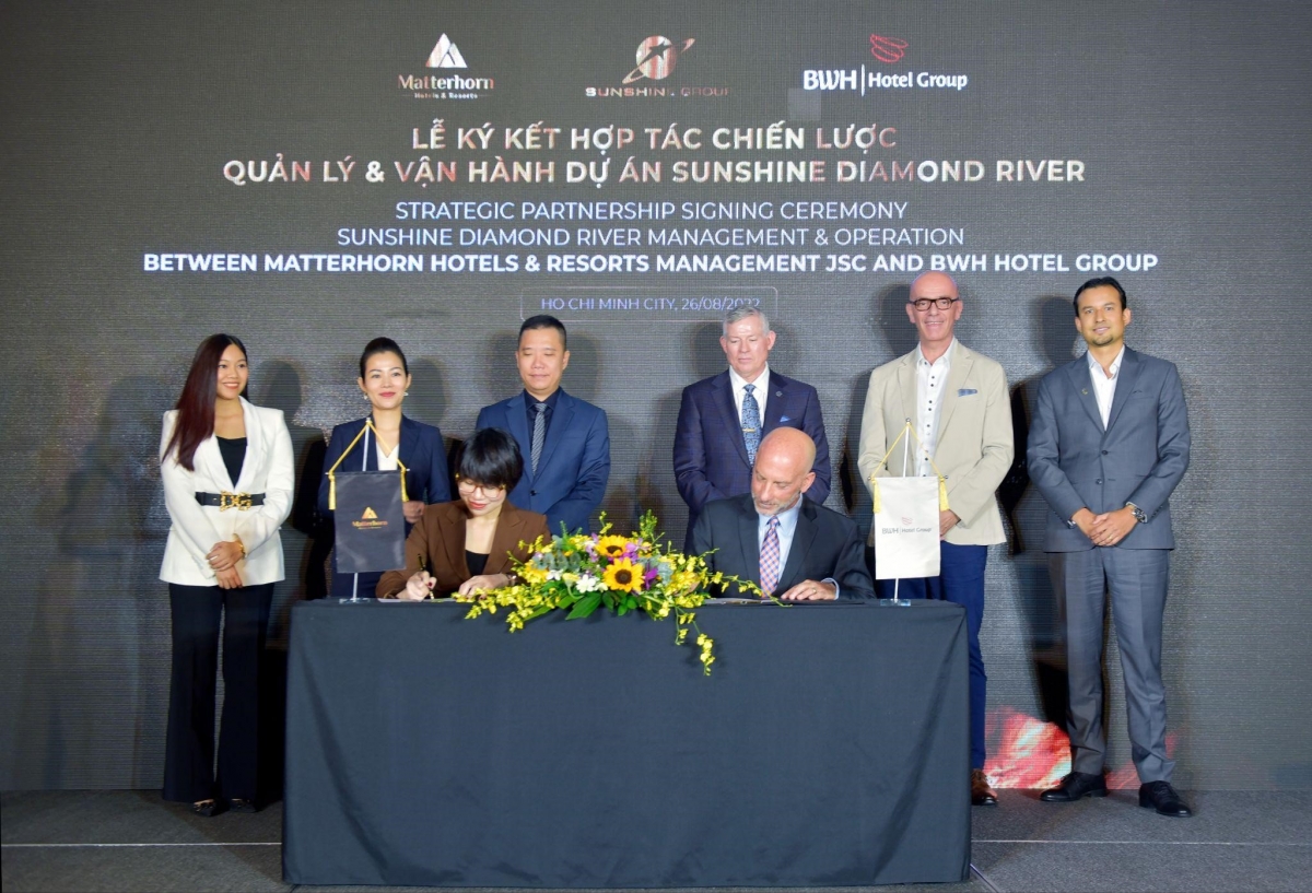 matterhorn ký hợp tác cùng best western vận hành dự án sunshine diamond river hình ảnh 1 matterhorn ky hop tac cung best western van hanh du an sunshine diamond river hinh anh 1