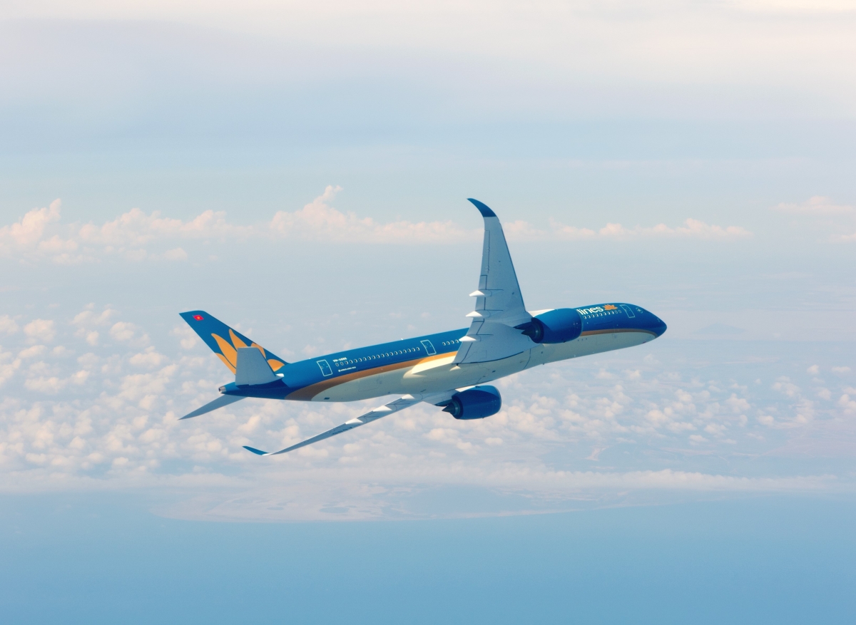 chuyen bay cua vietnam airlines quay dau cap cuu mot tre em nguoi nhat hinh anh 1