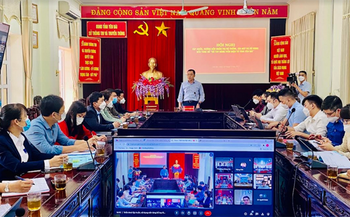 yên bái từng bước số hoá công tác Đảng qua sổ tay đảng viên điện tử hình ảnh 1 yen bai tung buoc so hoa cong tac Dang qua so tay dang vien dien tu hinh anh 1