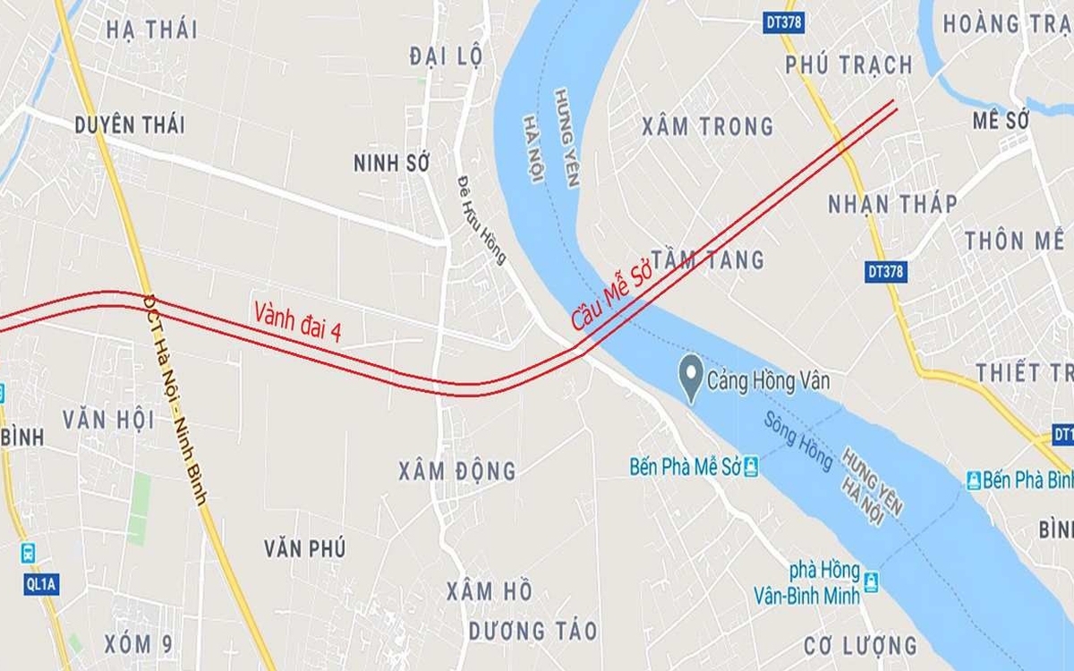 cau me so vuot song hong tren tuyen vanh dai 4 ha noi nam o dau hinh anh 2