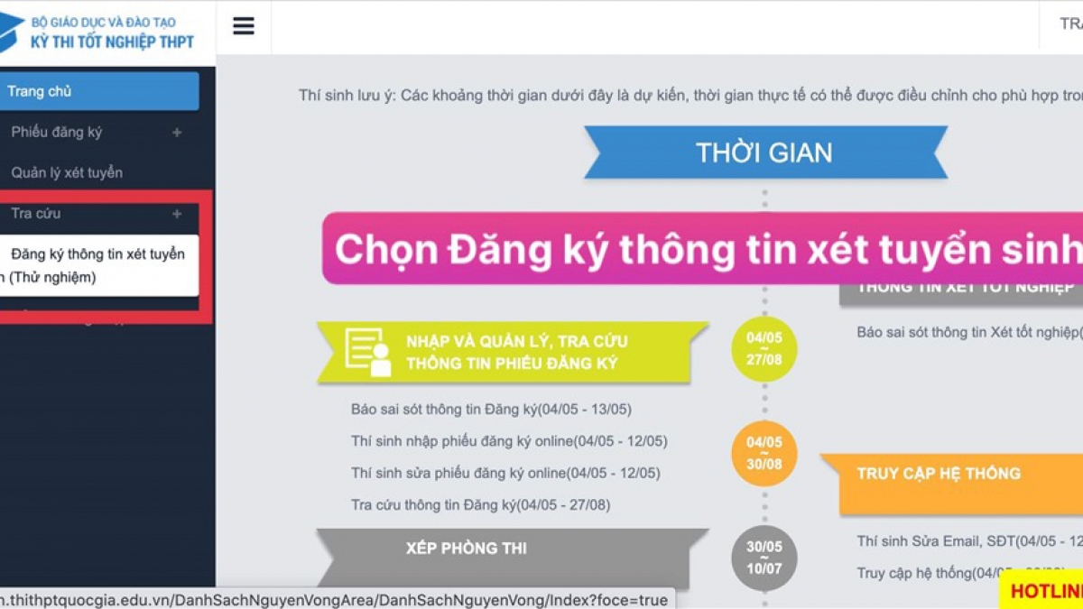 hon 559.000 thi sinh dang ky nguyen vong xet tuyen hinh anh 1