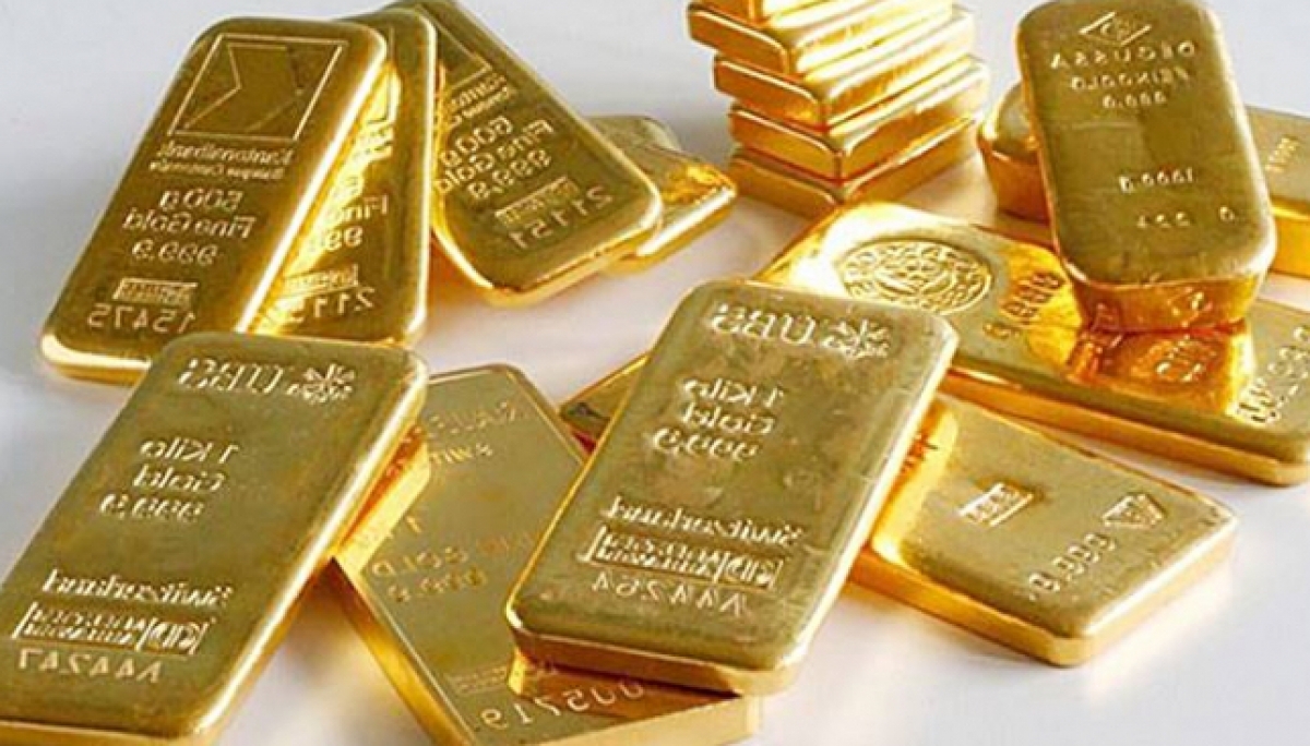 giá vàng trong nước bật tăng, ngược chiều với vàng thế giới hình ảnh 1 gia vang trong nuoc bat tang, nguoc chieu voi vang the gioi hinh anh 1