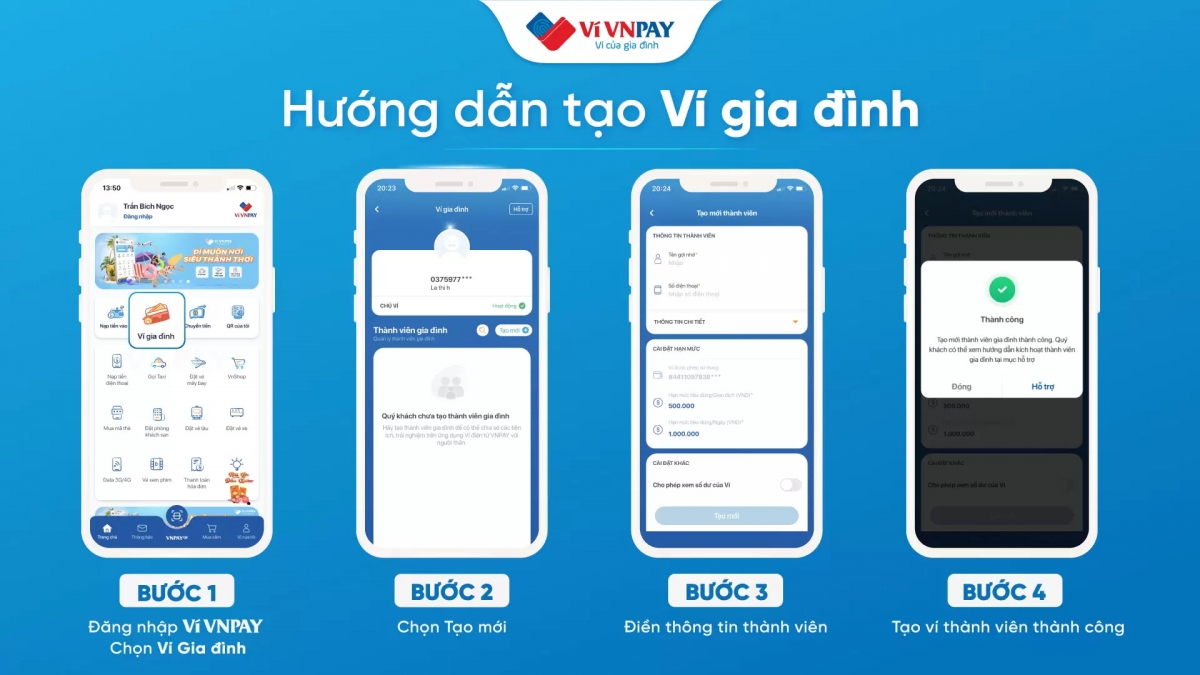Uu dai di taxi mien phi, giam gia loat hoa don khi mo vi gia dinh vnpay hinh anh 3