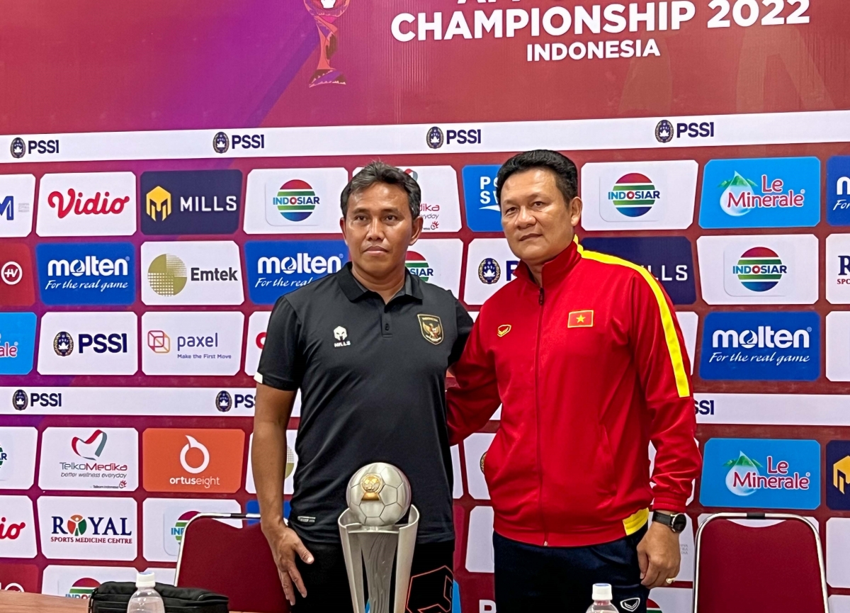 trUc tiEp u16 viet nam 0-0 u16 indonesia tran dau bat dau hinh anh 10
