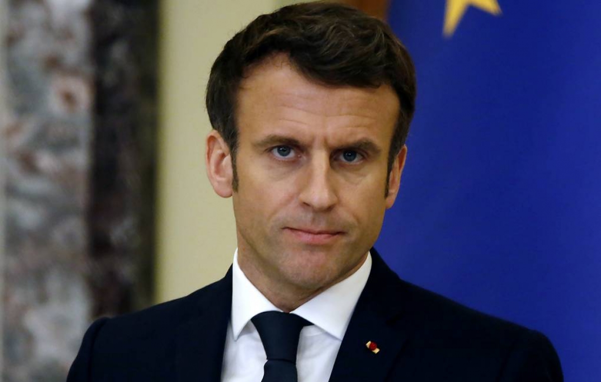 Tổng thống Pháp Macron. Ảnh: TASS