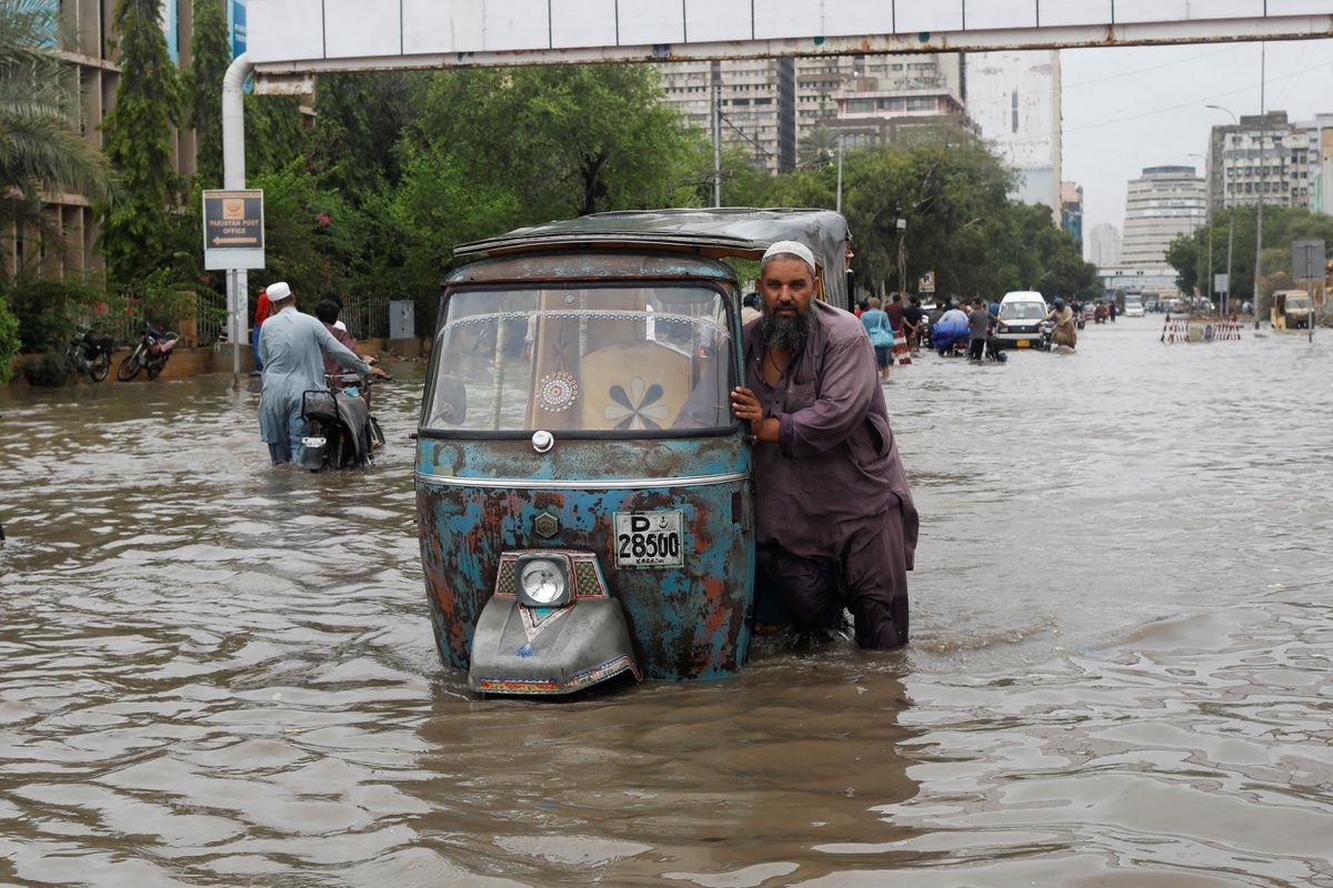 pakistan ban bố tình trạng khẩn cấp vì mưa lớn hình ảnh 1 pakistan ban bo tinh trang khan cap vi mua lon hinh anh 1