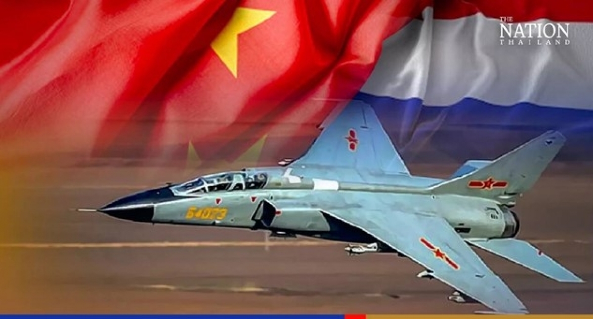 thái lan và trung quốc bắt đầu tập trận không quân falcon strike 2022 hình ảnh 1 thai lan va trung quoc bat dau tap tran khong quan falcon strike 2022 hinh anh 1