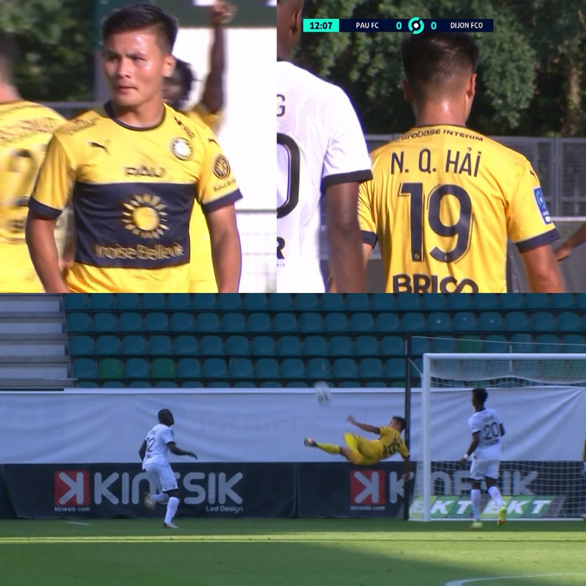 quang hai lan dau da chinh o ligue 2, pau fc chia diem voi dijon hinh anh 4
