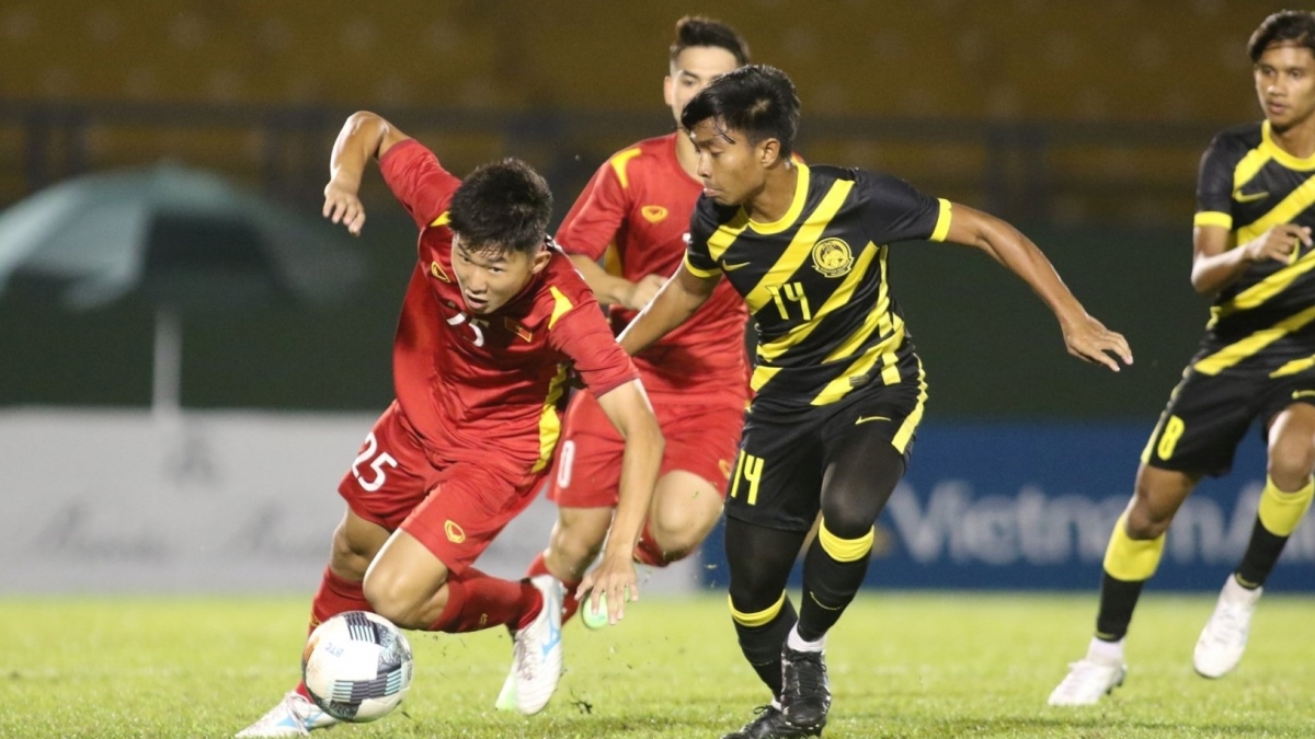 truc tiep u19 viet nam 1-0 u19 malaysia the tran thuan loi hinh anh 5