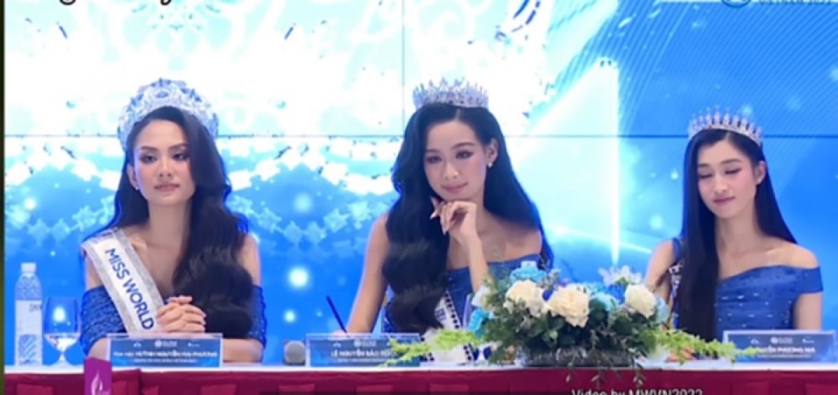 A hau bao ngoc bi che thieu tinh te, lan luot hoa hau mai phuong hinh anh 2