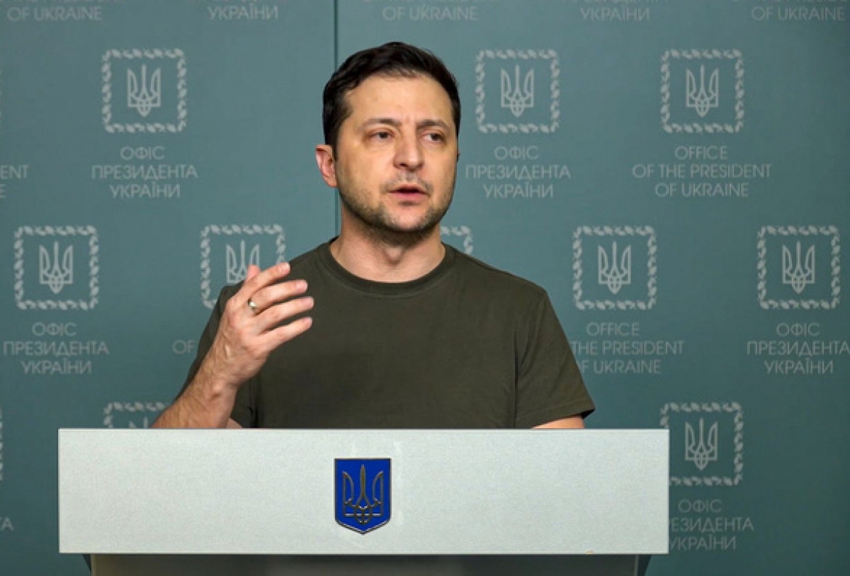 tổng thống zelensky dự đoán thời điểm xung đột nga-ukraine kết thúc hình ảnh 1 tong thong zelensky du doan thoi diem xung dot nga-ukraine ket thuc hinh anh 1