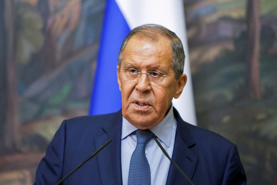 Ngoại trưởng Nga Lavrov. Ảnh: Reuters