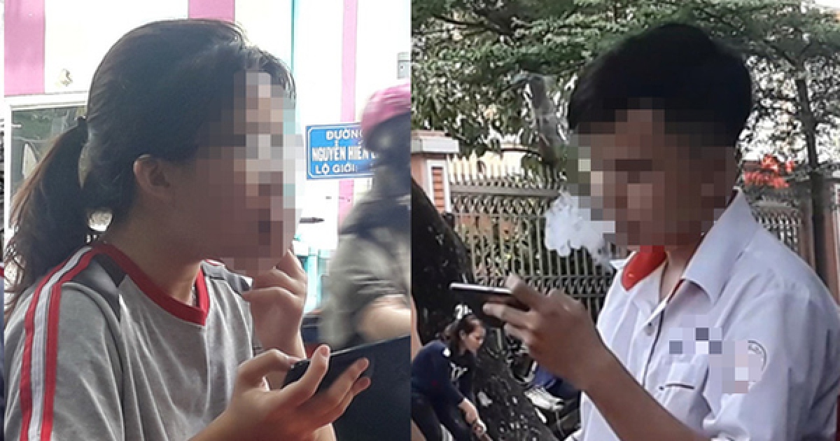 nữ sinh 14 tuổi co giật, mất ý thức sau khi hút thử thuốc lá điện tử hình ảnh 1 nu sinh 14 tuoi co giat, mat y thuc sau khi hut thu thuoc la dien tu hinh anh 1