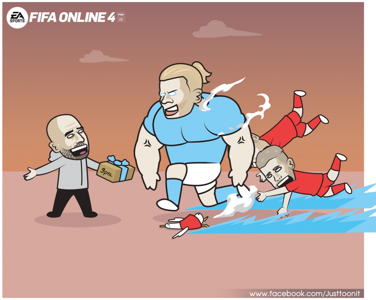 biem hoa 24h hlv pep guardiola no may no mat voi erling haaland hinh anh 2