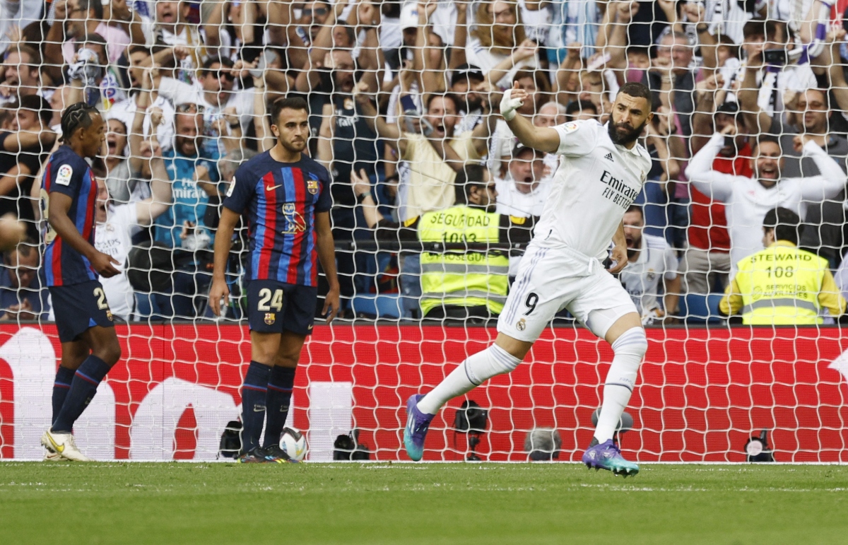 benzema che mo lewandowski, real madrid thang thuyet phuc barca hinh anh 2