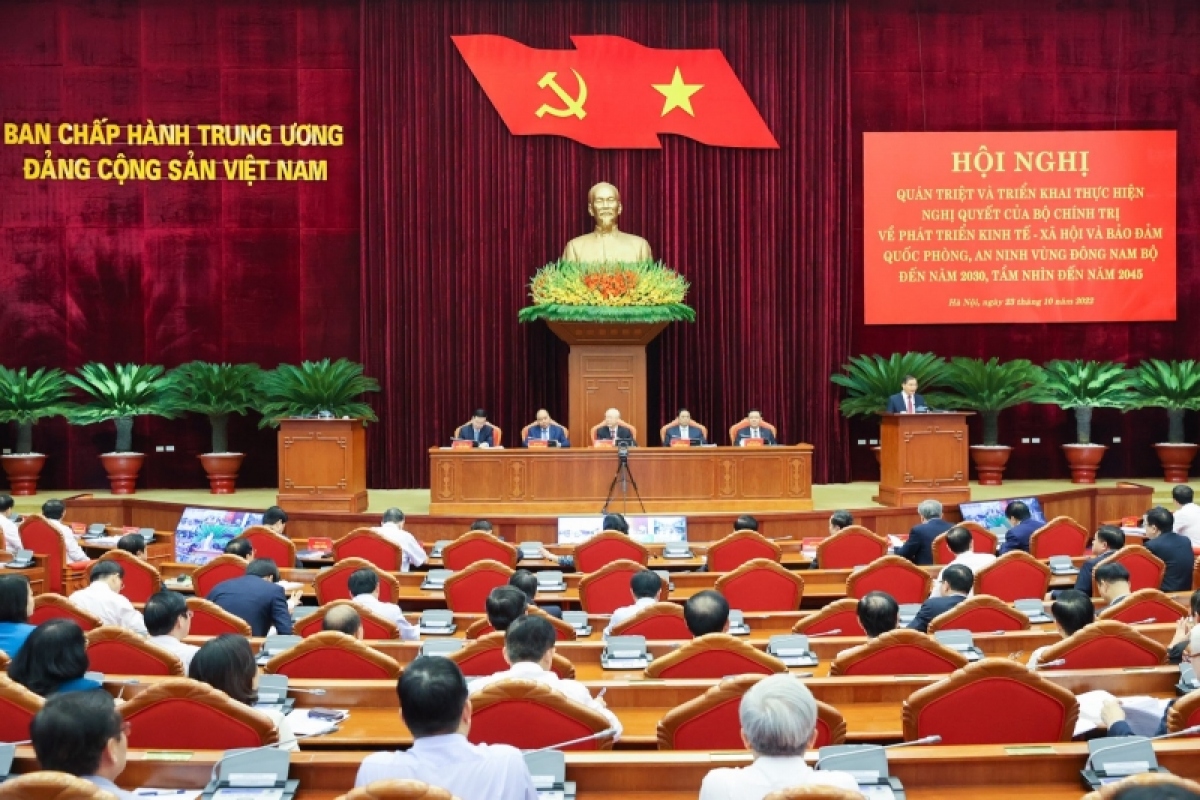 tổng bí thư Đông nam bộ phải trở thành một hình mẫu tiêu biểu trong hợp tác liên kết hình ảnh 1 tong bi thu Dong nam bo phai tro thanh mot hinh mau tieu bieu trong hop tac lien ket hinh anh 1