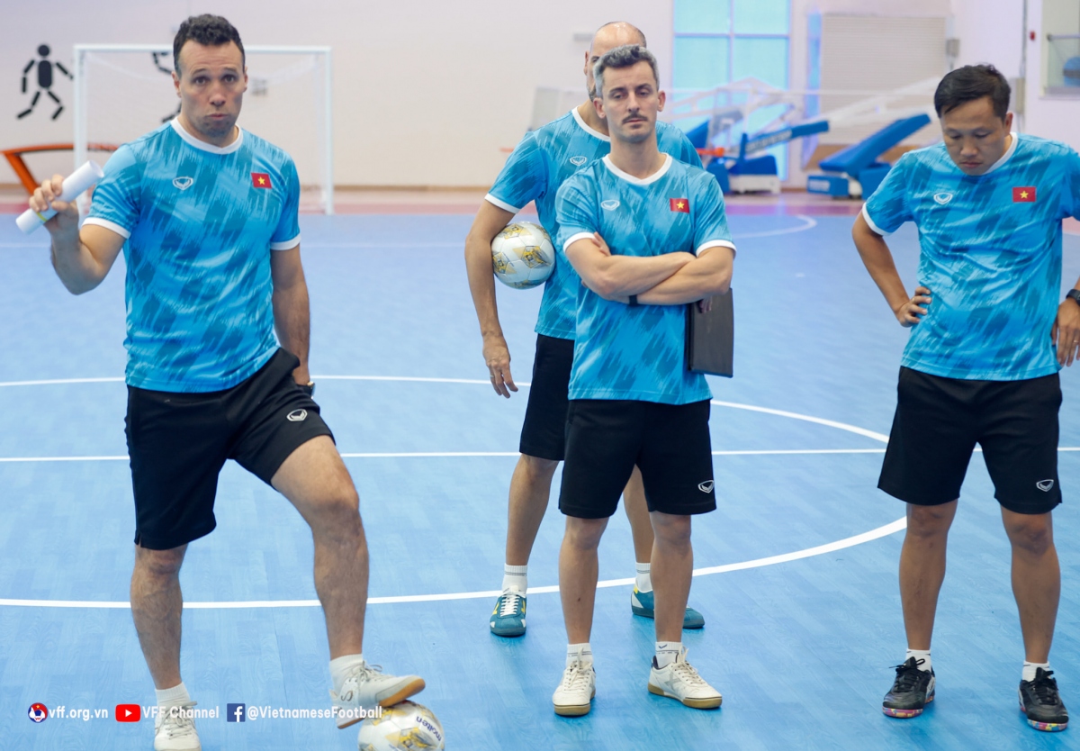 Dt futsal viet nam san sang do suc voi Dt nhat ban o giai chau A hinh anh 2