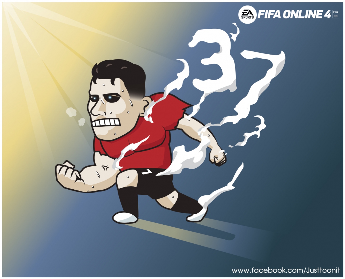 biếm họa 24h cristiano ronaldo oằn mình vì gánh nặng tuổi tác hình ảnh 1 biem hoa 24h cristiano ronaldo oan minh vi ganh nang tuoi tac hinh anh 1