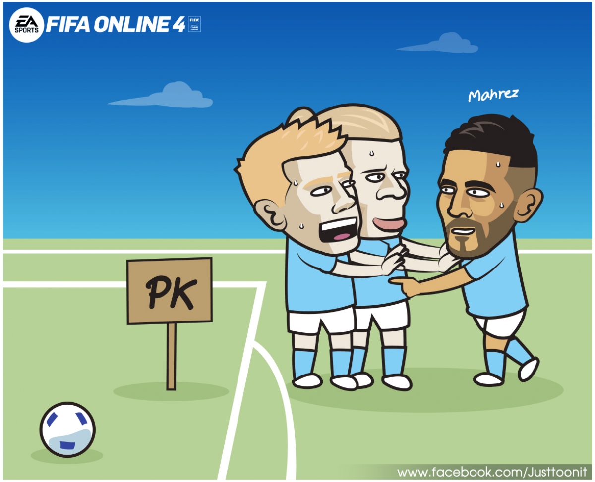 biếm họa 24h mahrez liên tiếp báo hại man city hình ảnh 1 biem hoa 24h mahrez lien tiep bao hai man city hinh anh 1