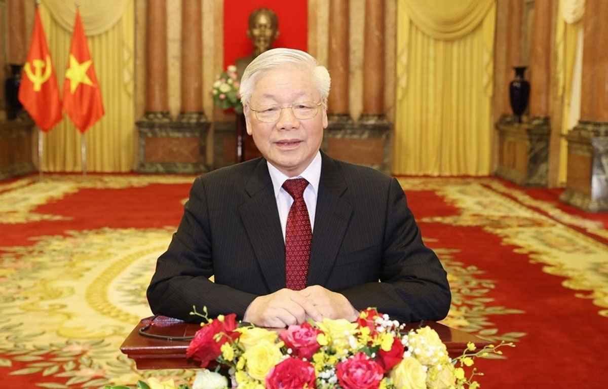 tổng bí thư nguyễn phú trọng gửi điện chúc mừng ông tập cận bình tái cử hình ảnh 1 tong bi thu nguyen phu trong gui dien chuc mung ong tap can binh tai cu hinh anh 1