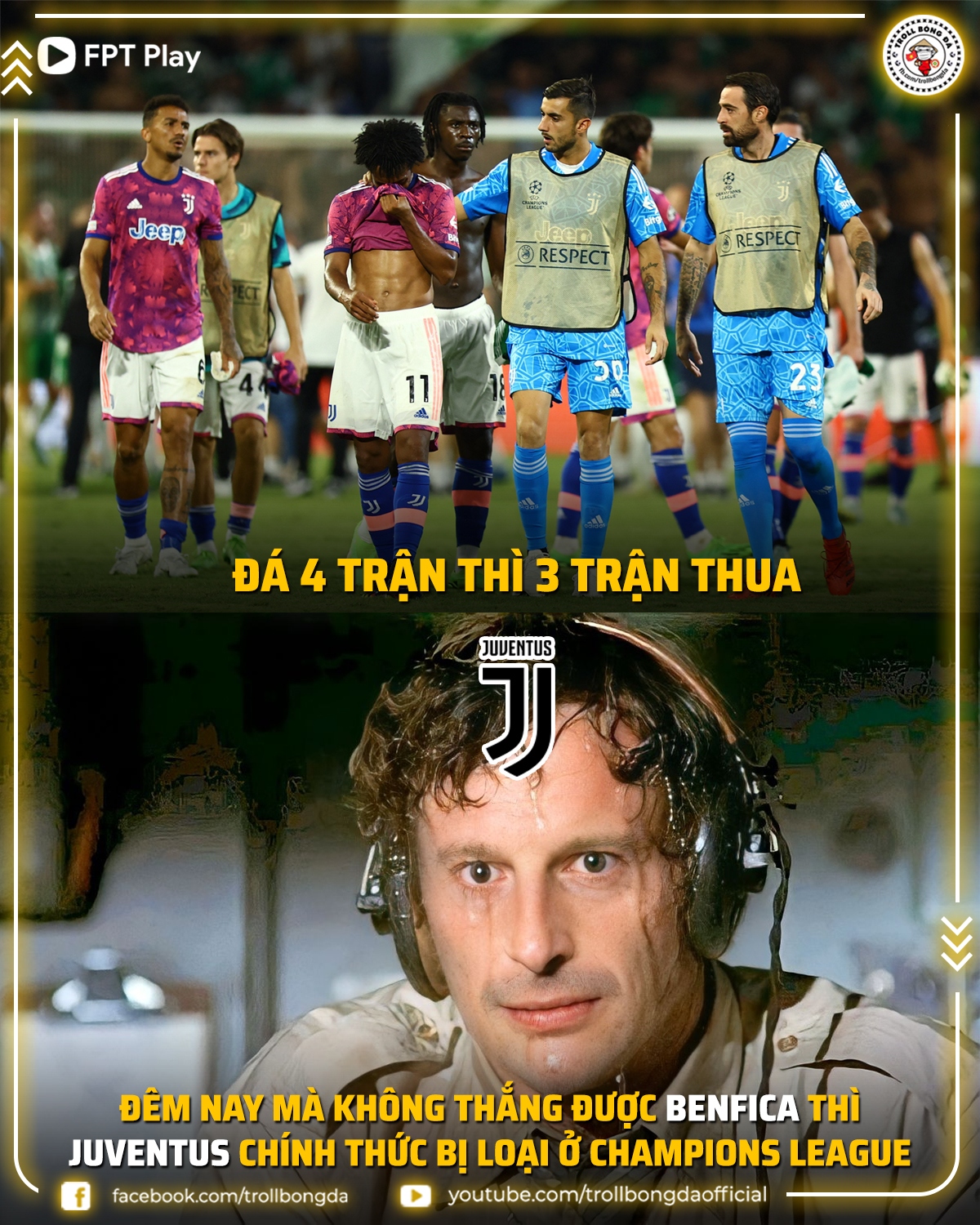 biếm họa 24h juventus sắp bị loại ở cúp c1 châu Âu hình ảnh 1 biem hoa 24h juventus sap bi loai o cup c1 chau Au hinh anh 1