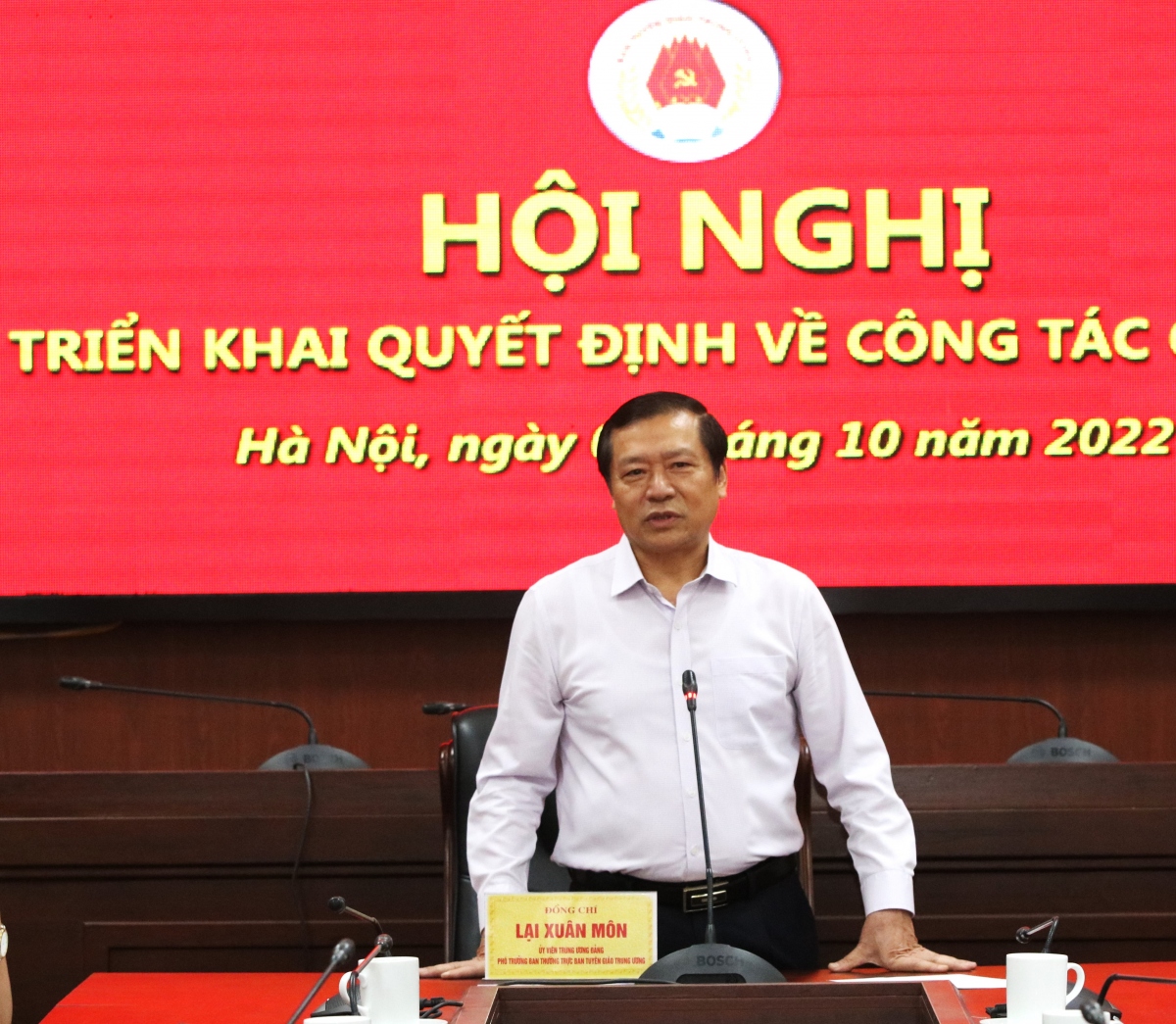 Ong tong van thanh lam vu truong vu bao chi - xuat ban, ban tuyen giao tU hinh anh 2